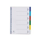 Jeu d'intercalaires FIDUCIAL polypropylène souple - 6 touches  - Fiducial