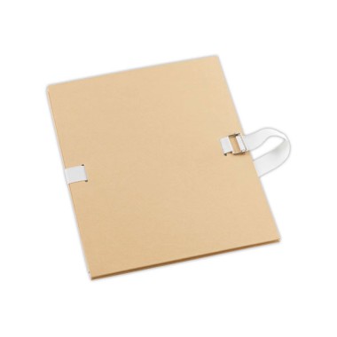 Chemise à sangle FIDUCIAL recouverte de kraft - largeur max 13 cm  - Fiducial