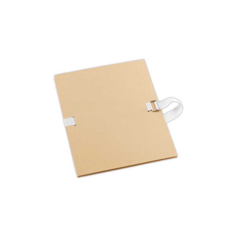 Chemise à sangle FIDUCIAL recouverte de kraft - largeur max 13 cm  - Fiducial