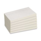 Notes repositionnables FIDUCIAL recyclées 76x127 mm jaune  x6 - Fiducial