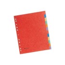 Jeu d'intercalaires FIDUCIAL Carte lustree 3/10 A+ 12 touches  - Fiducial