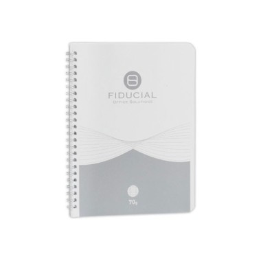 Cahier spirale FIDUCIAL 70g, 17X22 cm,100 pages, seyès  - Fiducial
