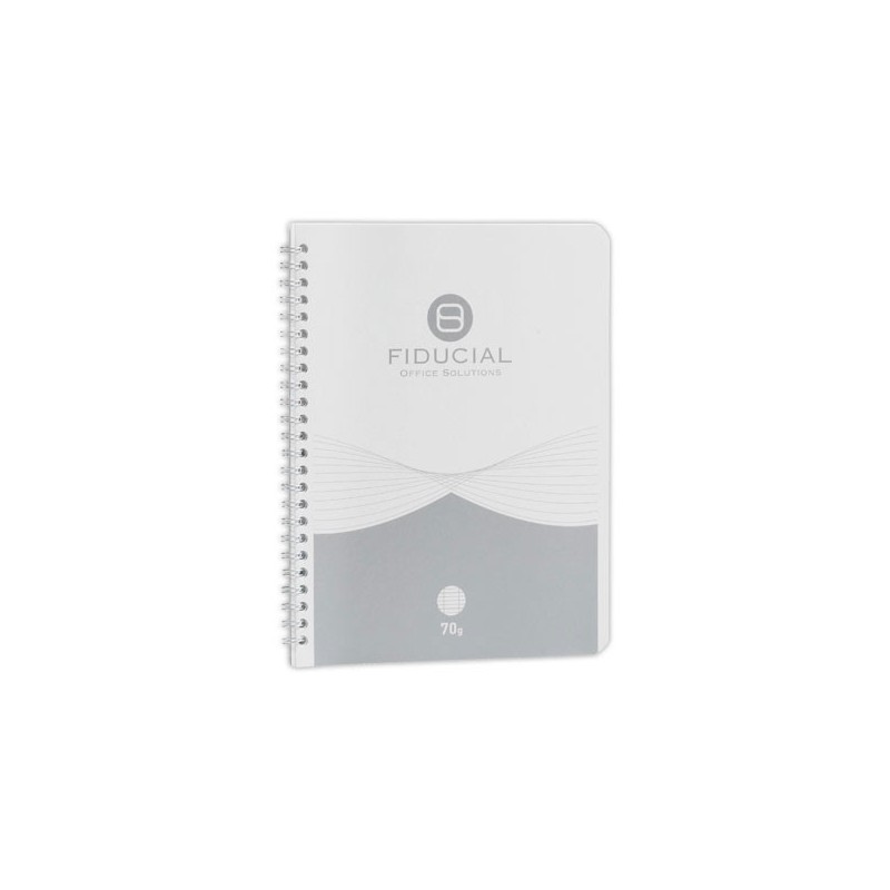 Cahier spirale FIDUCIAL 70g, 17X22 cm,100 pages, seyès  - Fiducial