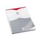 Bloc FIDUCIAL Ambassador A4+ 80g - 21x31,5cm - 5x5 - 80 f - 4 trous  - Fiducial