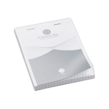 Bloc FIDUCIAL A6 70g - 10,5x14,8cm - 5x5 - 100 feuilles  - Fiducial