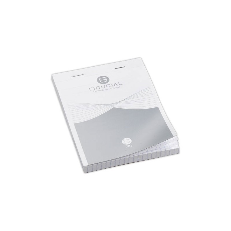 Bloc FIDUCIAL A6 70g - 10,5x14,8cm - 5x5 - 100 feuilles  - Fiducial