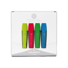 Surligneurs FIDUCIAL pointe large Assortis  x4 - Fiducial