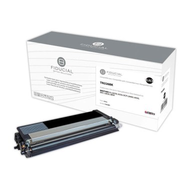 Toner FIDUCIAL équiv. BROTHER TN326BK noir  - Fiducial