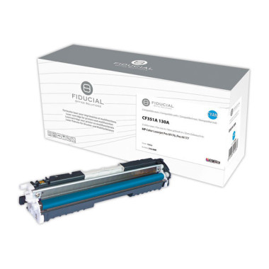 Toner FIDUCIAL compatible HP 130A - CF351A cyan  - Fiducial