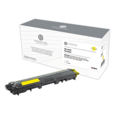 Toner FIDUCIAL équiv. BROTHER TN245Y jaune  - Fiducial