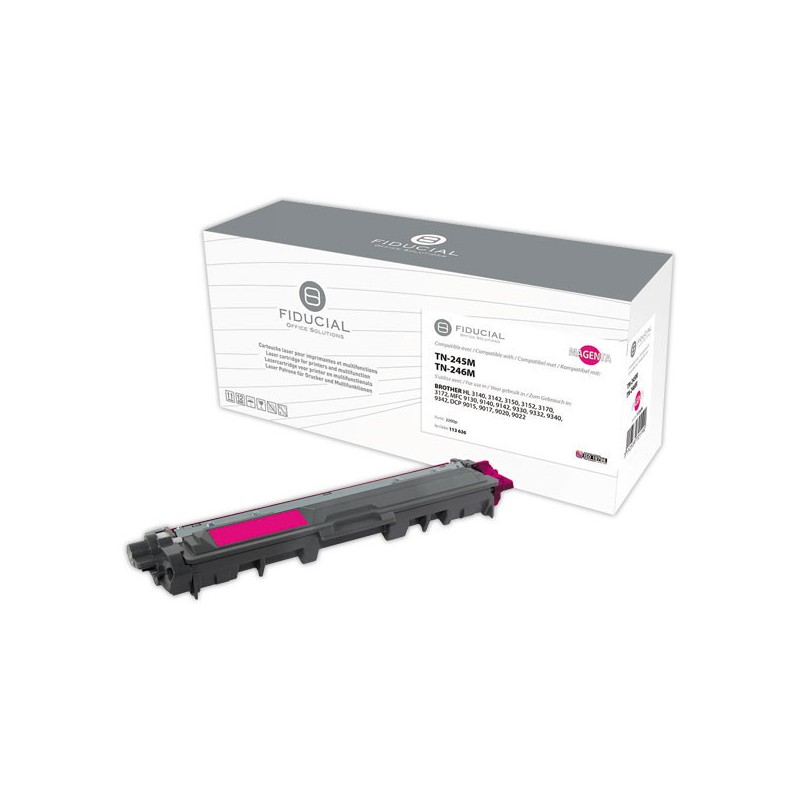 Toner FIDUCIAL équiv. BROTHER TN245M magenta  - Fiducial