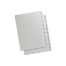 Jeu d'intercalaires numériques FIDUCIAL polyprop. A4 maxi 52 touches  - Fiducial