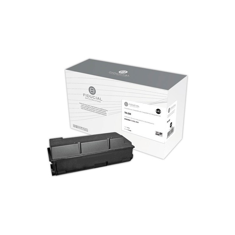 Toner FIDUCIAL équiv. KYOCERA TK320 noir  - Fiducial