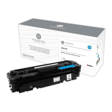 Toner FIDUCIAL cyan compatible HP 410A  - Fiducial