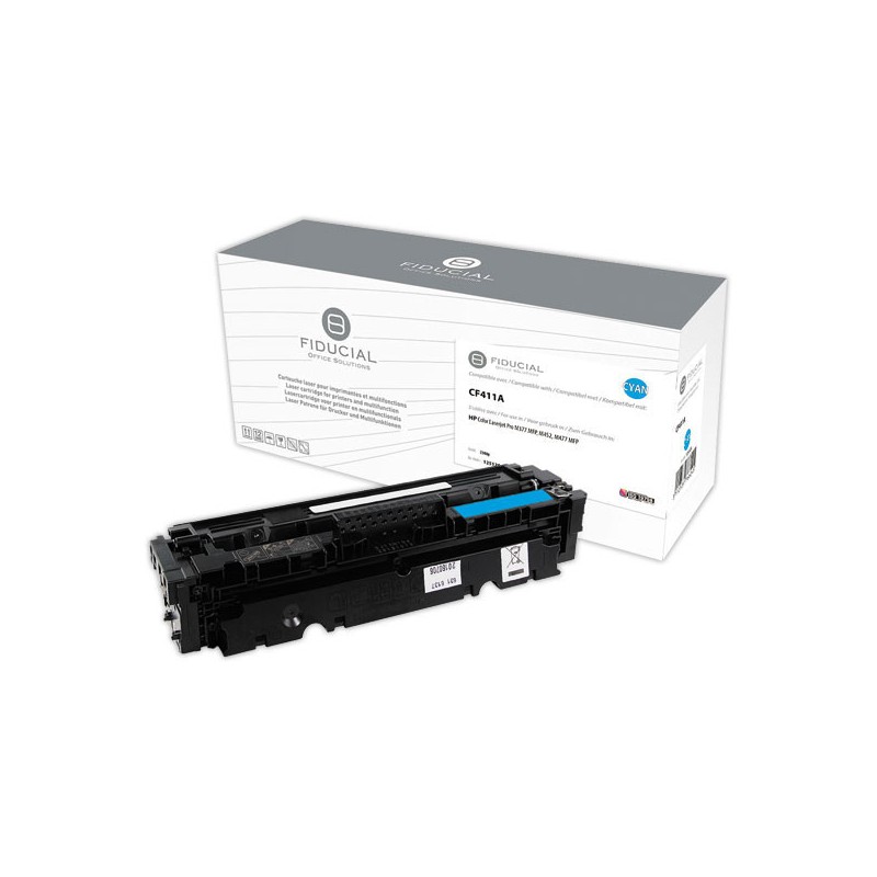 Toner FIDUCIAL cyan compatible HP 410A  - Fiducial