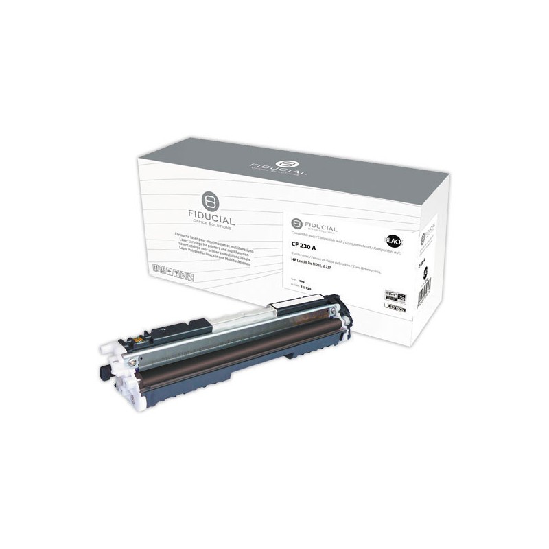 Toner FIDUCIAL noir compatible HP 30A  - Fiducial
