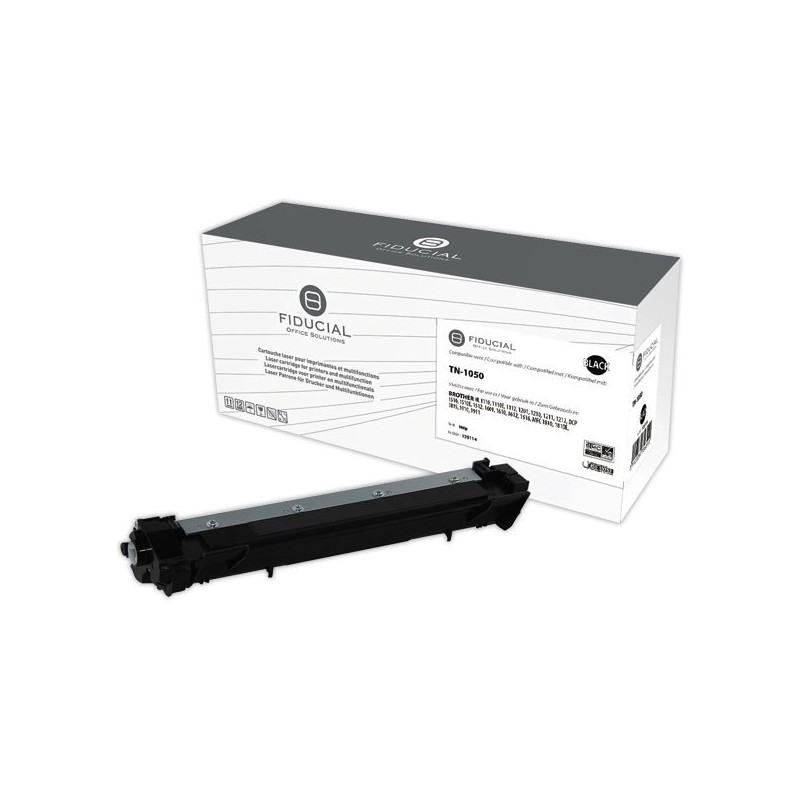 Toner FIDUCIAL équiv. Brother TN1050 noir  - Fiducial