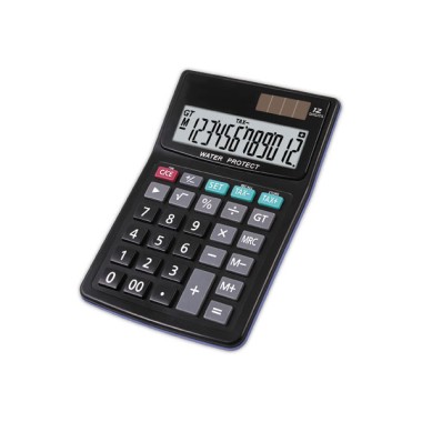 Calculatrice de bureau FIDUCIAL "Outdoor" - 12 chiffres  - Fiducial