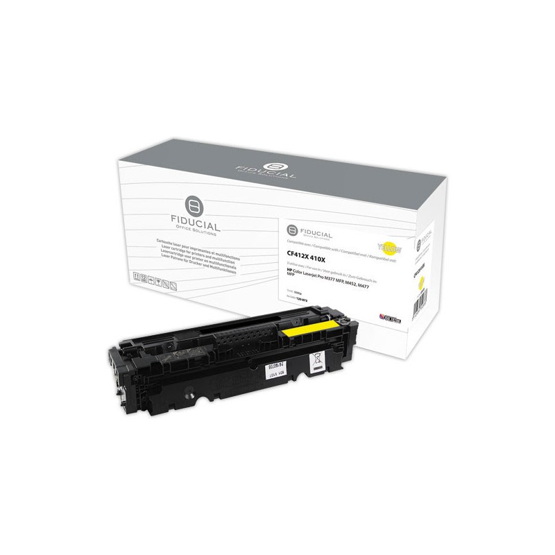 Toner FIDUCIAL jaune compatible HP CF412X  - Fiducial