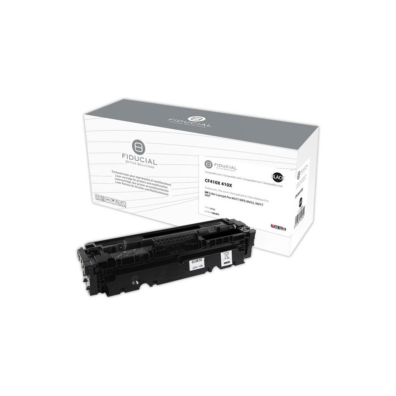 Toner FIDUCIAL noir compatible HP 410X  - Fiducial
