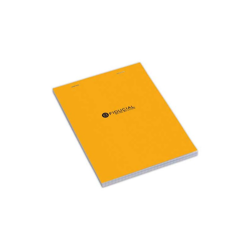 Bloc FIDUCIAL A5 orange, 80 feuilles, 5x5, 80g  - Fiducial