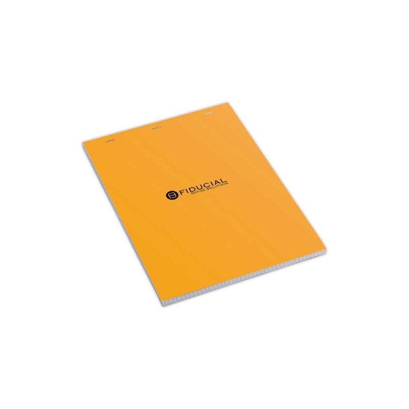Bloc FIDUCIAL orange A4, 80 feuilles, 5x5, 80g  - Fiducial