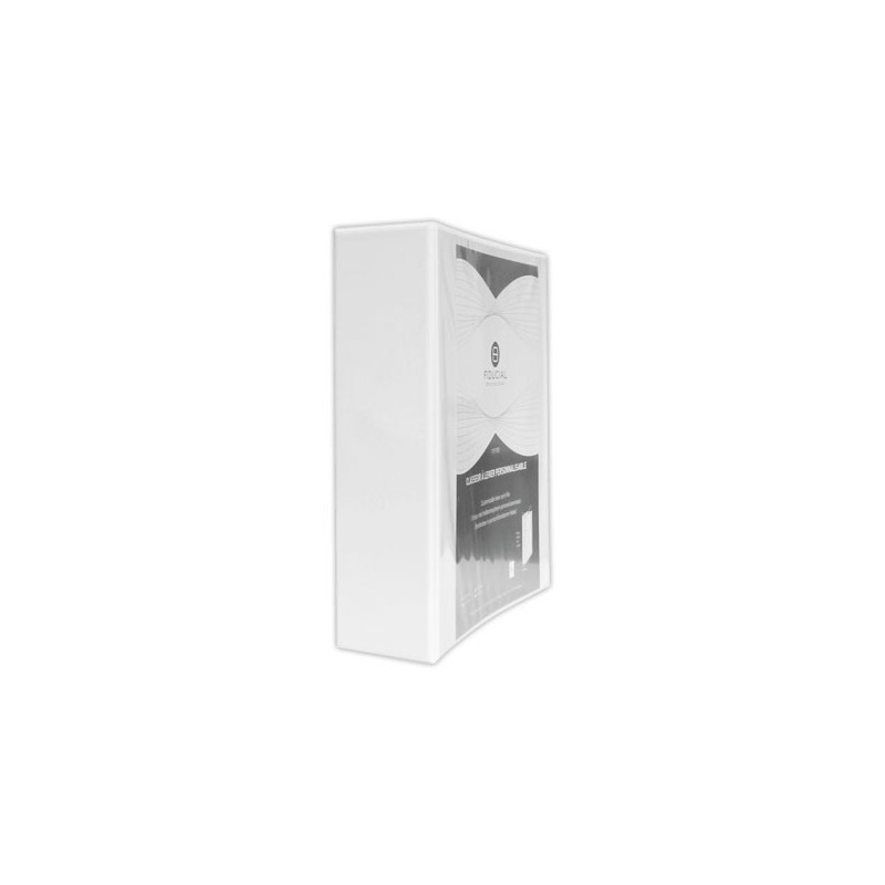 Classeur personnalisable à levier FIDUCIAL - 450 feuilles - Dos 8 cm  - Fiducial
