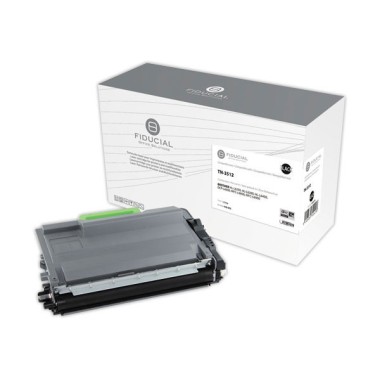 Toner FIDUCIAL équiv. BROTHER TN3512 noir  - Fiducial