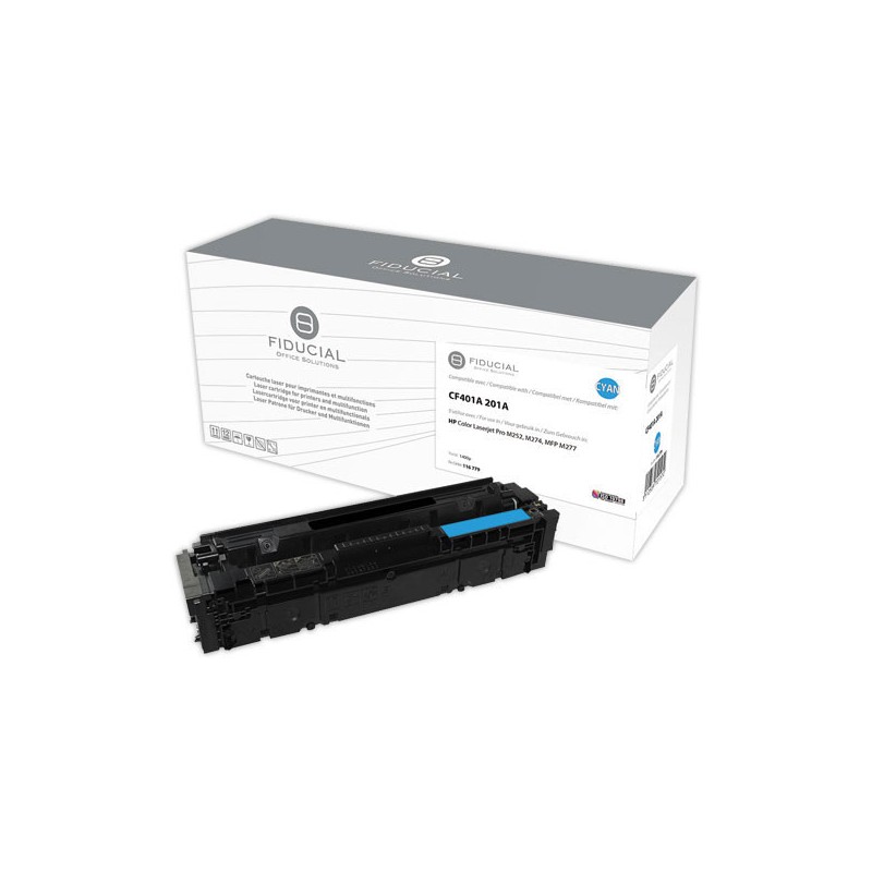 Toner FIDUCIAL cyan compatible HP 201A  - Fiducial