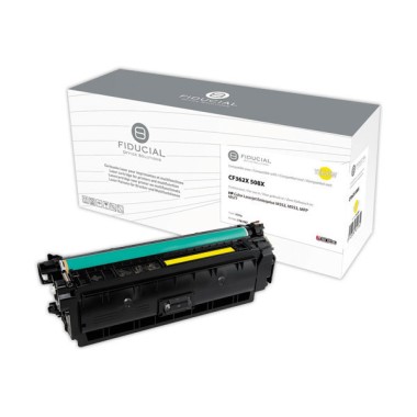 Toner FIDUCIAL jaune compatible HP 508X  - Fiducial