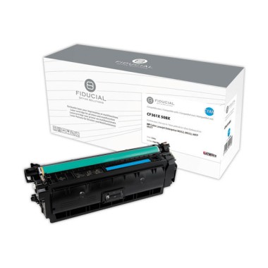 Toner FIDUCIAL cyan compatible HP 508X  - Fiducial