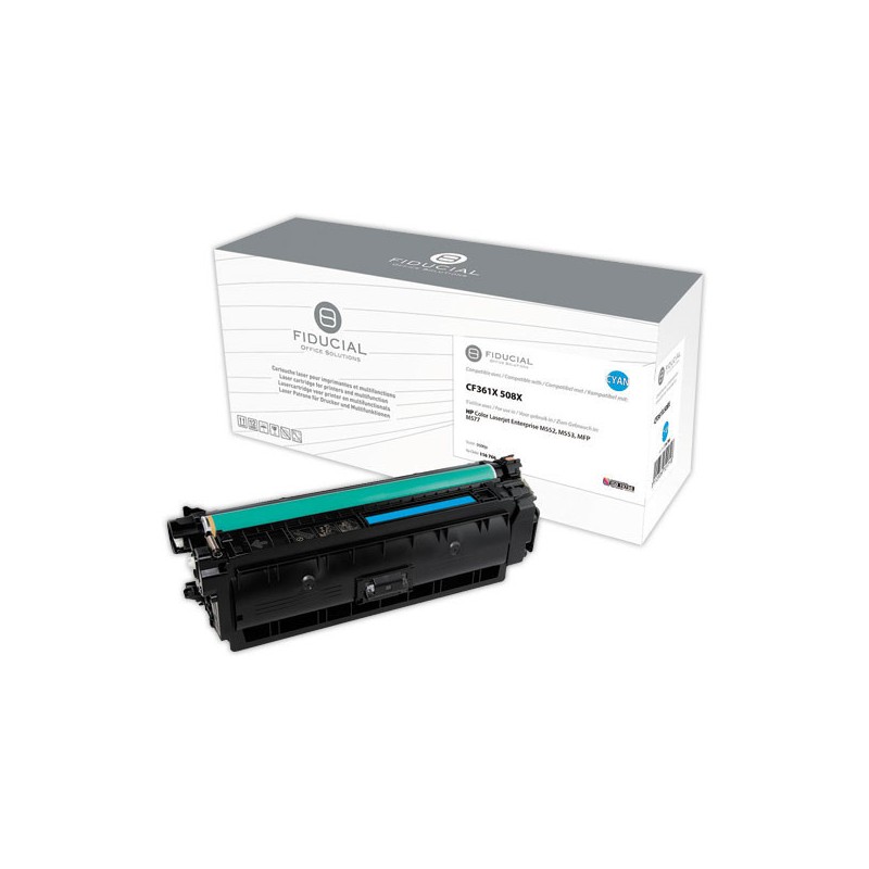 Toner FIDUCIAL cyan compatible HP 508X  - Fiducial