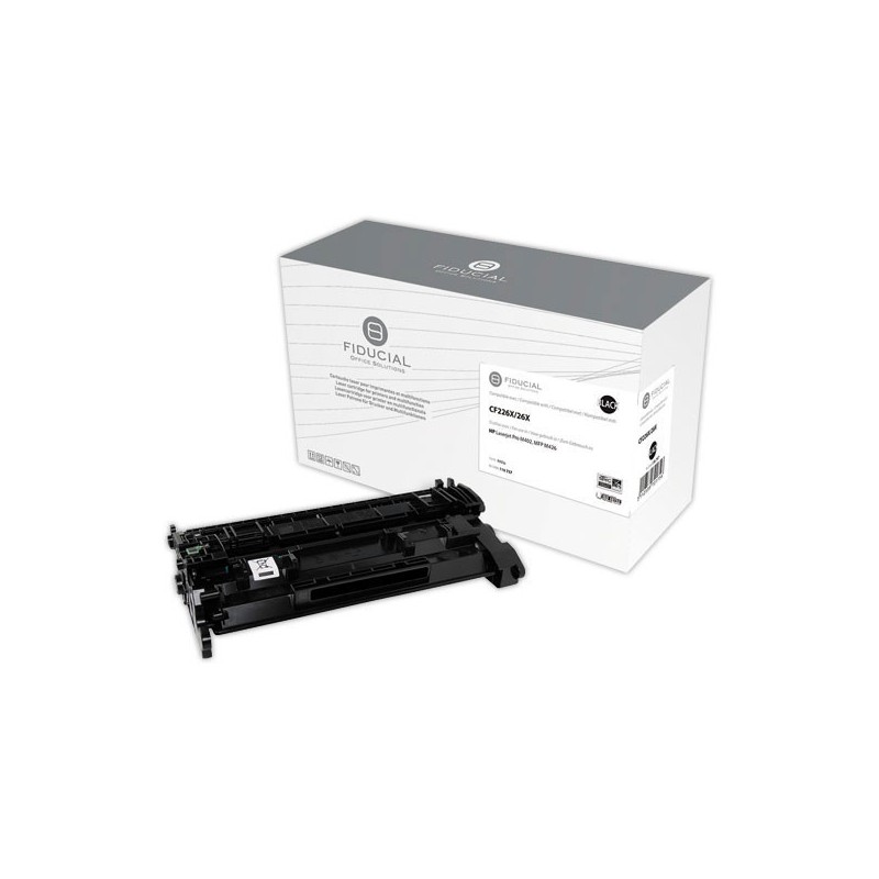 Toner FIDUCIAL noir compatible HP 26X  - Fiducial