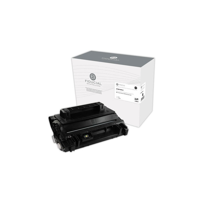 Toner FIDUCIAL noir compatible HP 81A  - Fiducial
