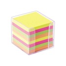 Support + bloc cube FIDUCIAL de 720 feuilles volantes assorties  - Fiducial