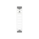 Étiquettes blanches FIDUCIAL pour classeurs dos étroit  x10 - Fiducial