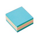 Mini-bloc cube FIDUCIAL 51x51 mm coloris assortis 250 feuilles  - Fiducial