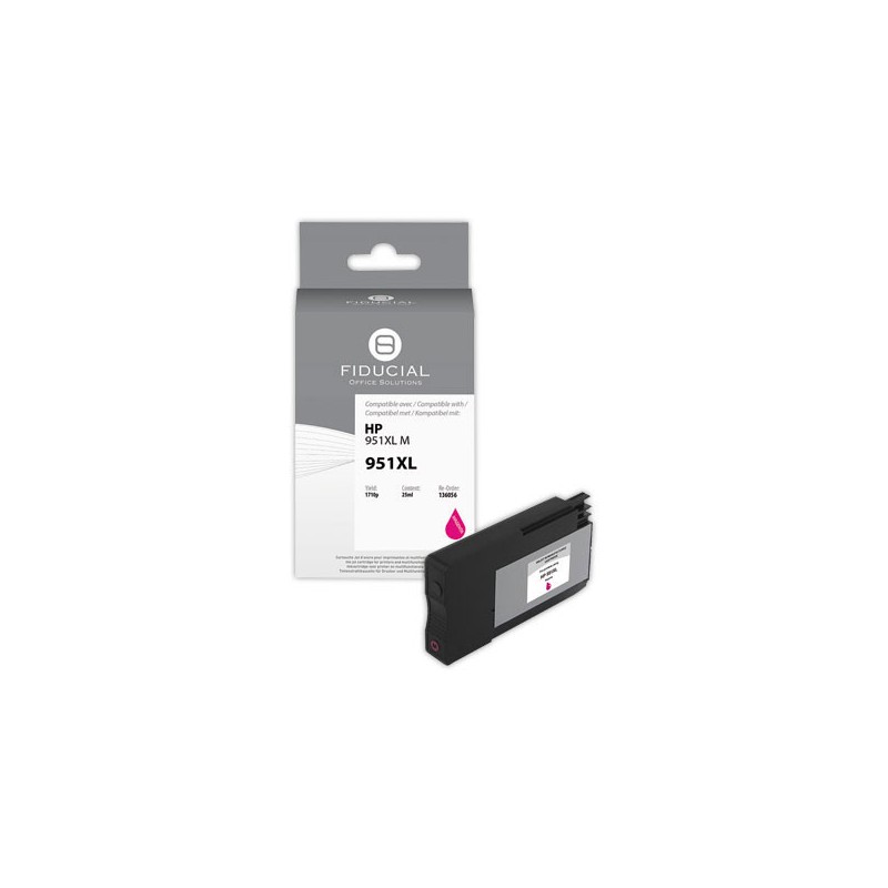 Cartouche Hp951XL magenta compatible FIDUCIAL  - Fiducial