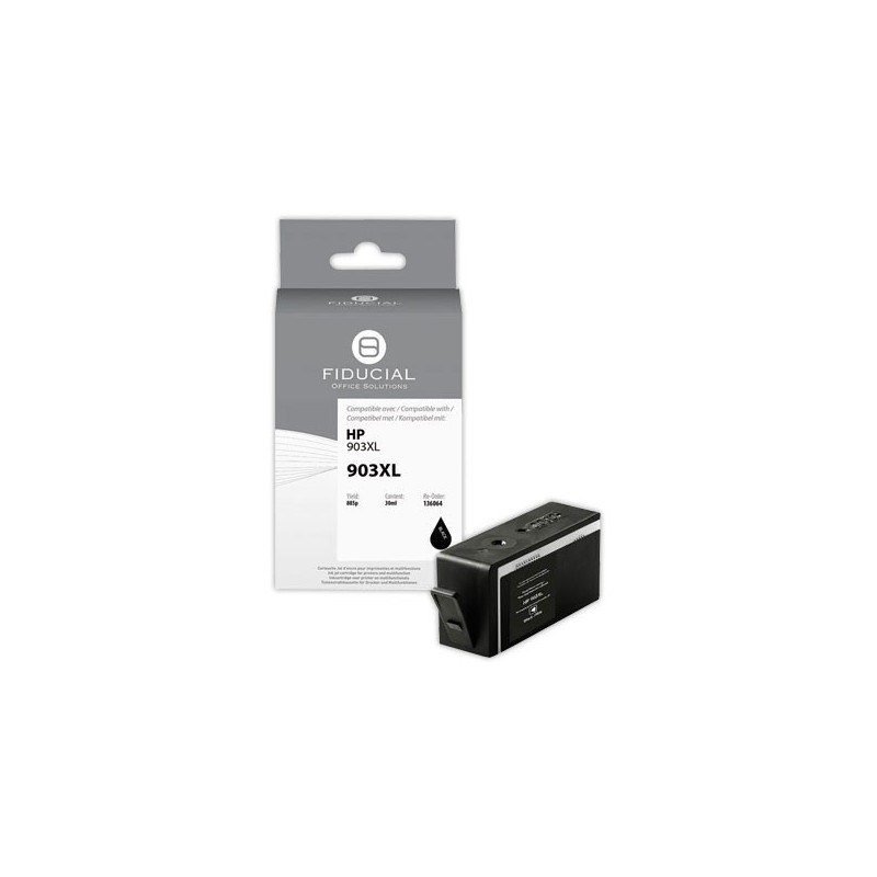 Cartouche Hp903XL noire compatible FIDUCIAL  - Fiducial