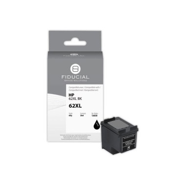 Cartouche Hp 62XL noire compatible FIDUCIAL  - Fiducial