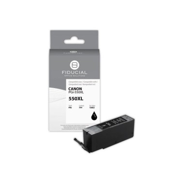 Cartouche Canon PGi-550XL noire photo compatible FIDUCIAL  - Fiducial