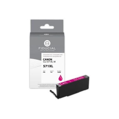 Cartouche Canon CLI-571XL magenta compatible FIDUCIAL  - Fiducial