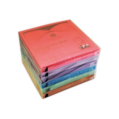 blocs notes repositionnables FIDUCIAL 76x76 couleurs vives assorties  x6 - Fiducial
