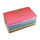 Blocs notes repositionnables Fiducial 76x127 coloris assortis  x6 - Fiducial