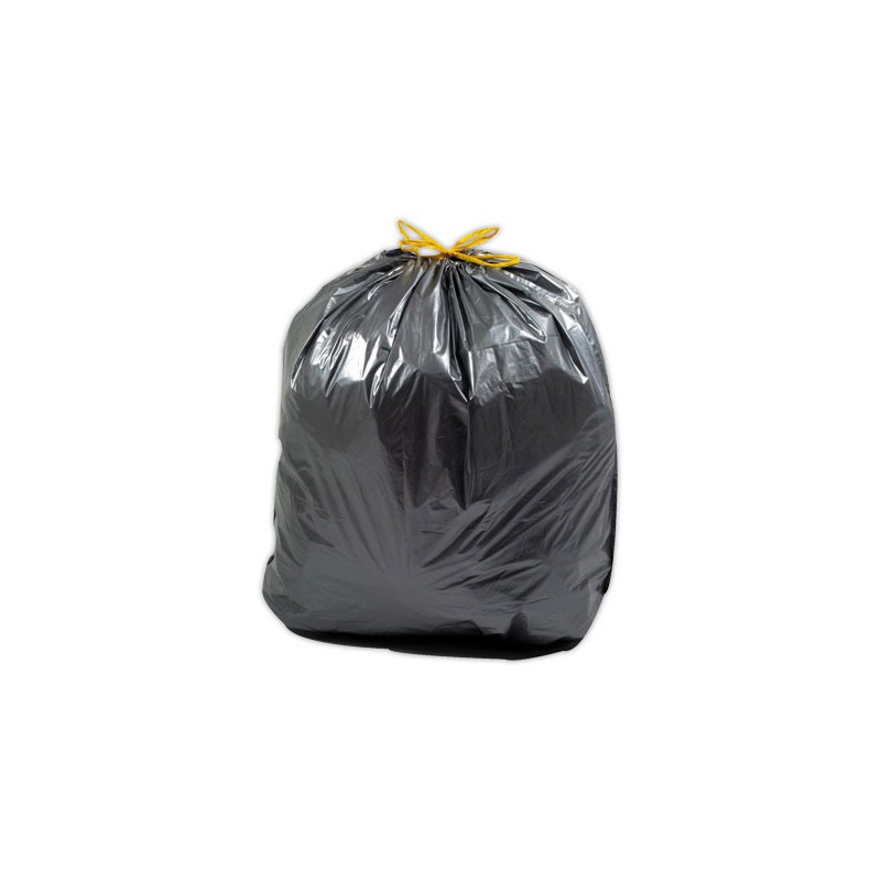 Sacs poubelle à liens coulissants - 30litres  x25 - Fiducial