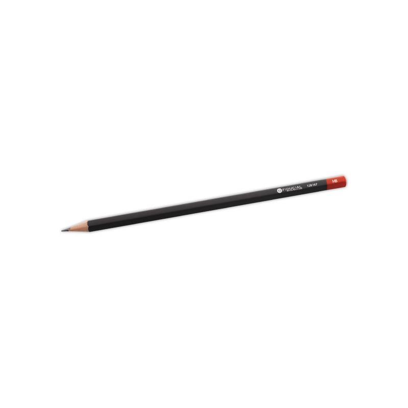 Crayons papier bois Fiducial tête trempée  x12 - Fiducial