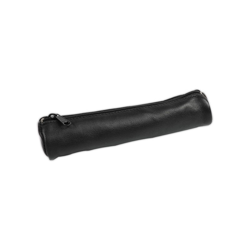 Trousse ronde cuir de chèvre  - Fiducial