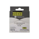 Ruban K7 pour titreuse DYMO S0720730 9mm jaune impression noire  - Fiducial