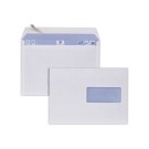 enveloppes blanches 162x229 fen haute 45x100 80 g siliconée  x500 - Fiducial
