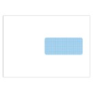 enveloppes MSPA blanches 162x229 fen 45x100 80gr gommées Fiducial  x500 - Fiducial